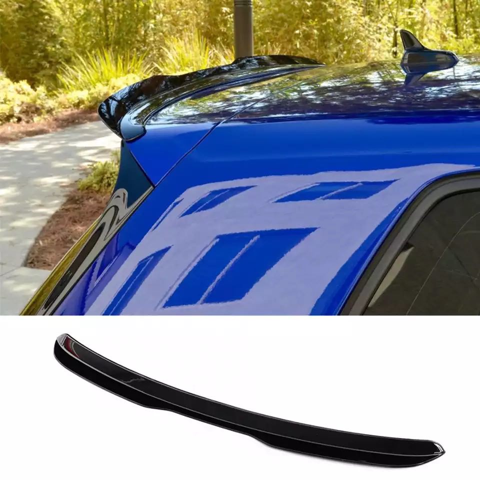 Becquet Spoiler look maxton noir brillant VW GOLF 7 7.5 VII GTI GTD R 2013-2020