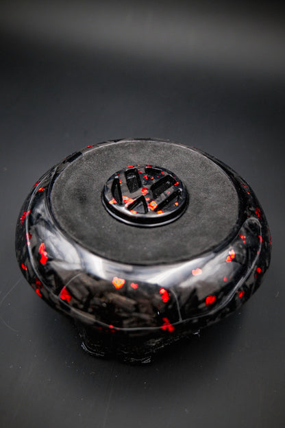 Volant LED carbone forgé rouge compatible VW Golf 7 / 7.5 GTI