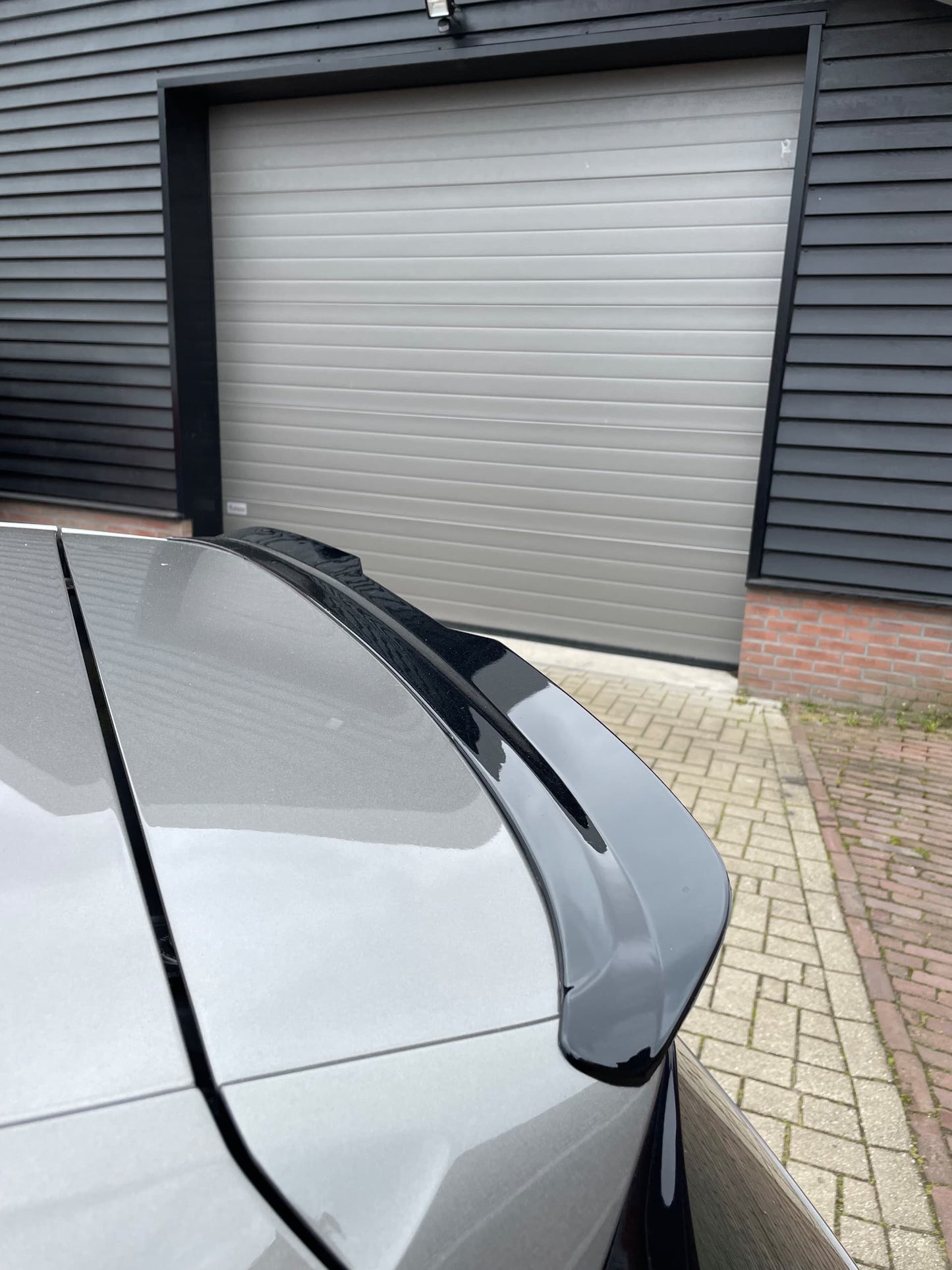 Becquet Spoiler look maxton noir brillant VW GOLF 7 7.5 VII GTI GTD R 2013-2020